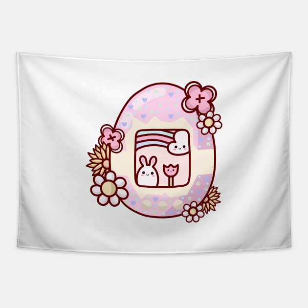 Tamagotchi Tapestry by ArtsyDecals