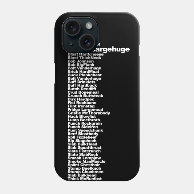 Big MacLargeHuge Phone Case by Cultural Barbwire