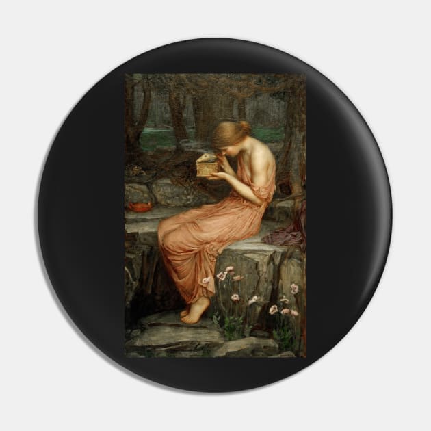 Psyche Opening the Golden Box - John William Waterhouse Pin by themasters