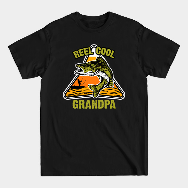 Discover Reel Cool Grandpa - Reel Cool Grandpa - T-Shirt