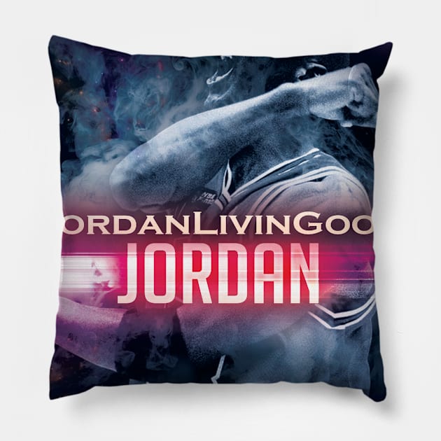 Jordan T-Shirt Pillow by JordanLivinGood