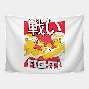 Anime Fight Tapestry