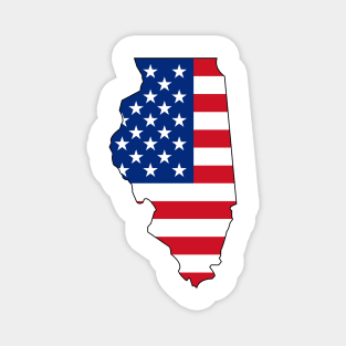 Illinois USA Magnet