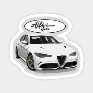 ALFA ROMEO Giulia Bianco Magnet