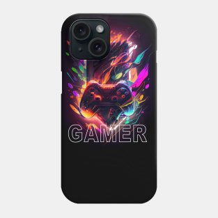 Abstract Gamer Design Phone Case