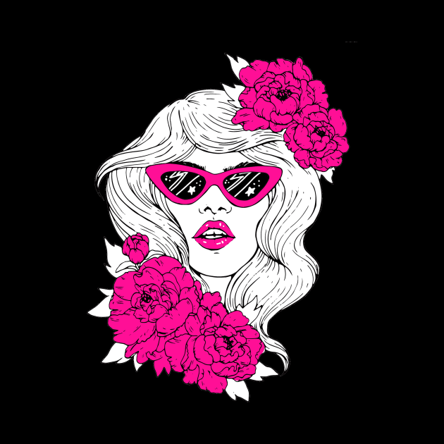 Peonies and Sunglasses by jennyalamode