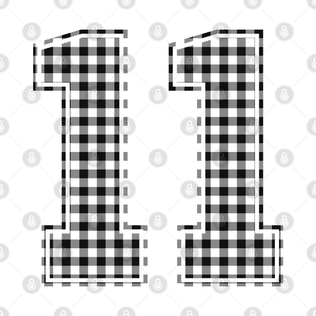 Plaid Number - 11 - Dark by tavare