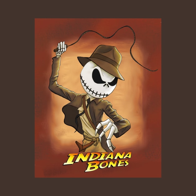 Indiana Bones by CG Fan Art