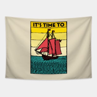 It's Time to Sail Tapestry