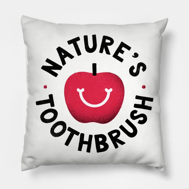 Nature's Toothbrush Pillow by Gintron