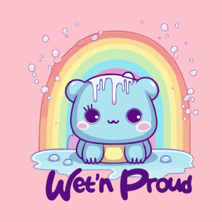 Wet'n Proud Kawaii Cute Animal T-Shirt