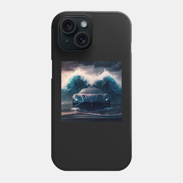 Sportscar Showoff #3 - Atlantis Phone Case by ArtOfArtiglio