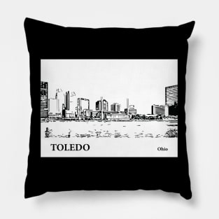 Toledo - Ohio Pillow