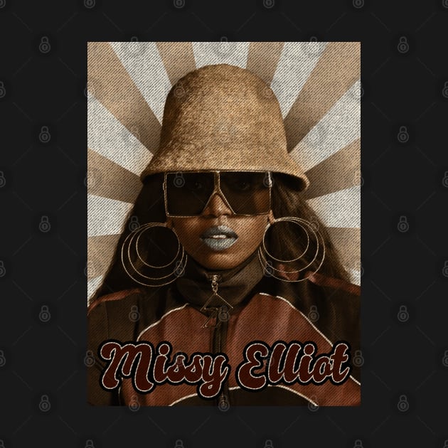 Vintage Classic Missy Elliot by StickMen