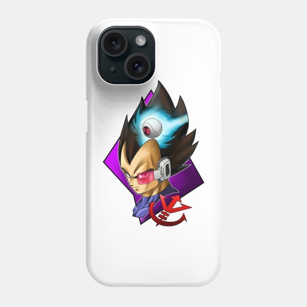 vegeta Phone Case by boxermaniac