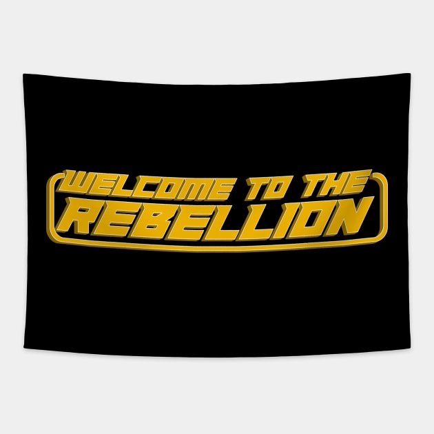 Welcome To The Rebellion Tapestry by Jandara