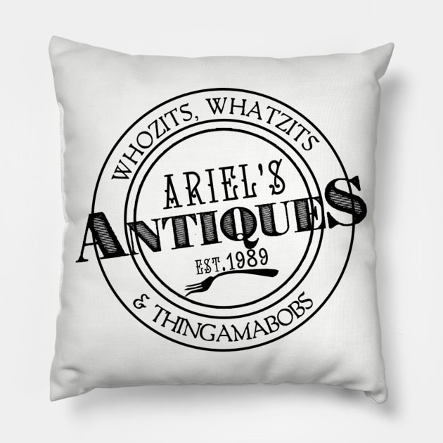 Ariel's Antiques Pillow by itsajillyholiday