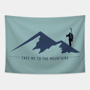 Take me to the mountains - Ski touring Tapestry