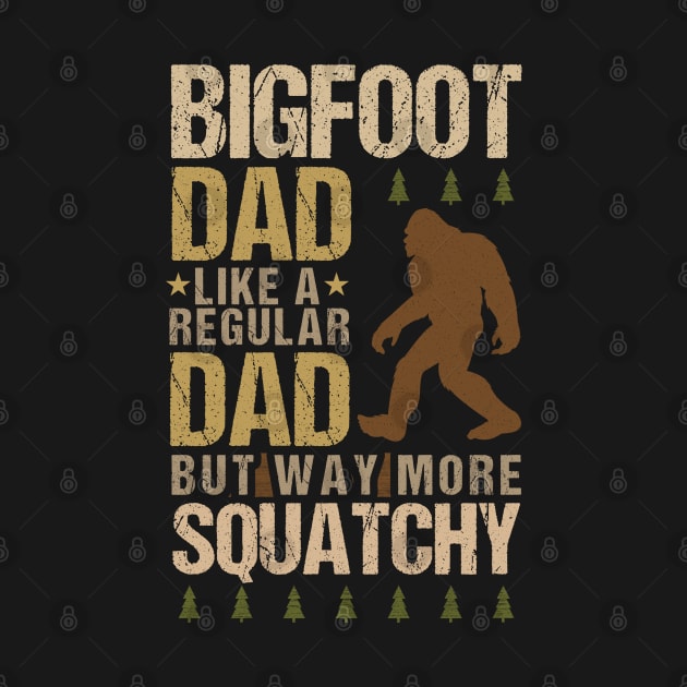 Bigfoot Dad by Tesszero