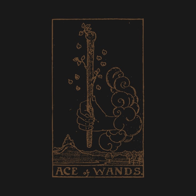 Ace of Wands by EsotericExposal