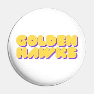 Golden Hawks Pin