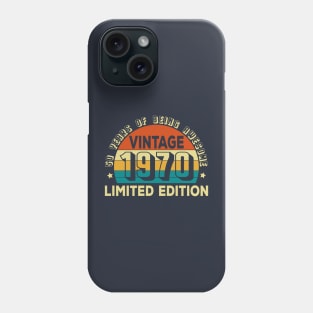 Vintage 1970 limited edition Phone Case