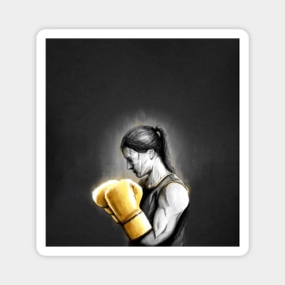 Katie Taylor Ireland Boxing Artwork Magnet