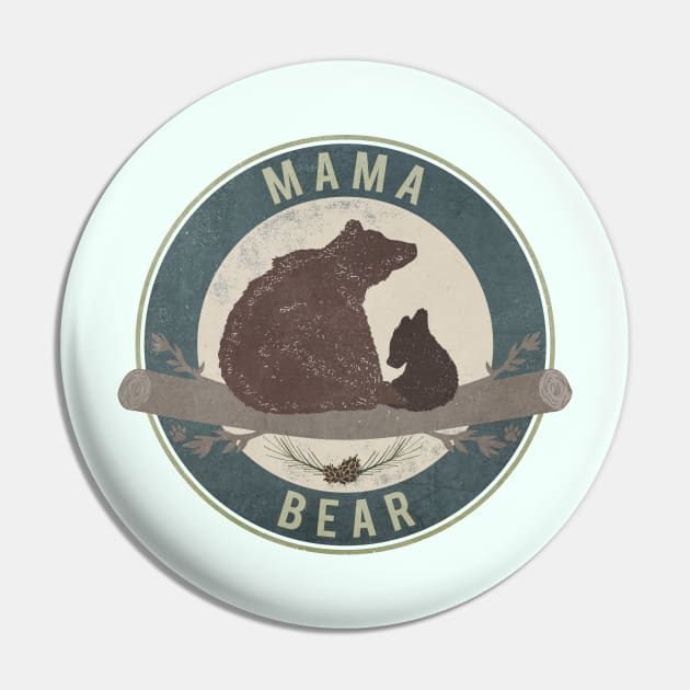 Mama Bear Pin by directdesign