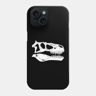 Daspletosaurus fossil skull Phone Case