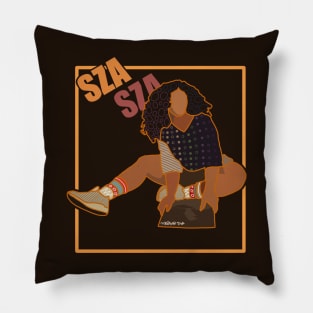 SZA Retro Design Pillow