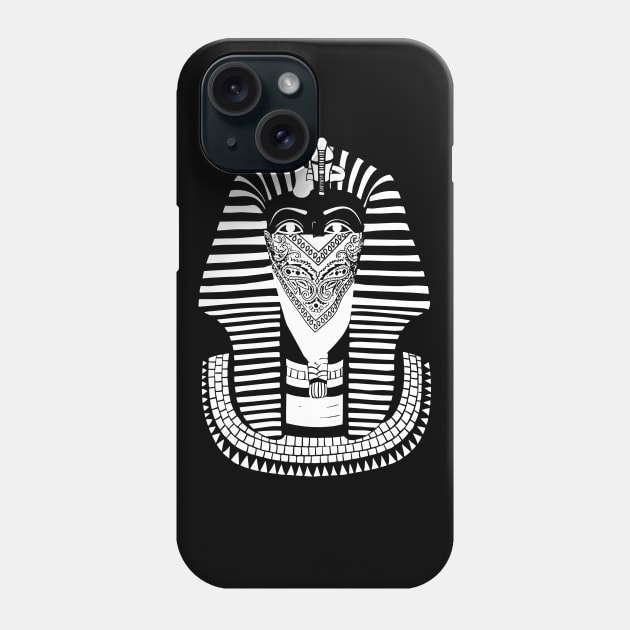 Pharaoh Thug Egyptian Bandana Phone Case by UNDERGROUNDROOTS