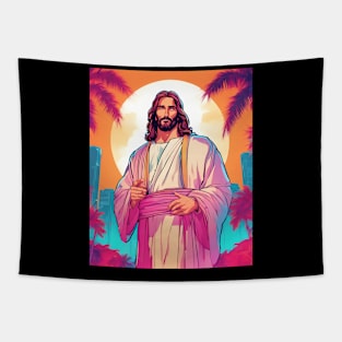 Jesus Christ Serve Others Tapestry