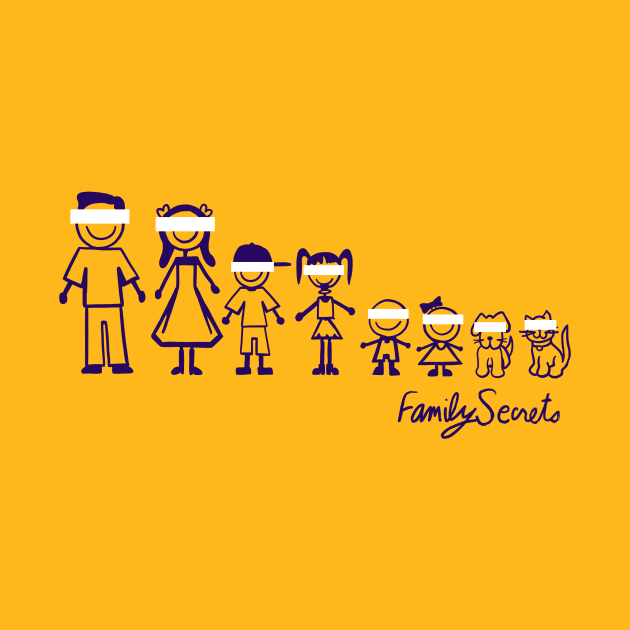 Car Sticker Family by Family Secrets