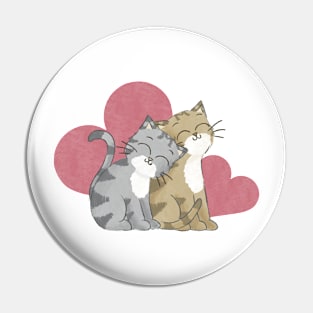 Cats in love Pin