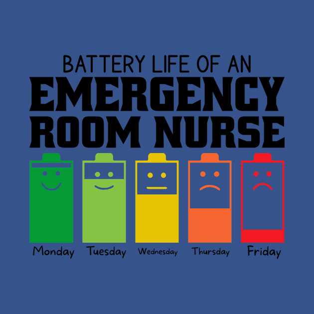 Battery Life Of An Emergency Room Nurse by Stay Weird