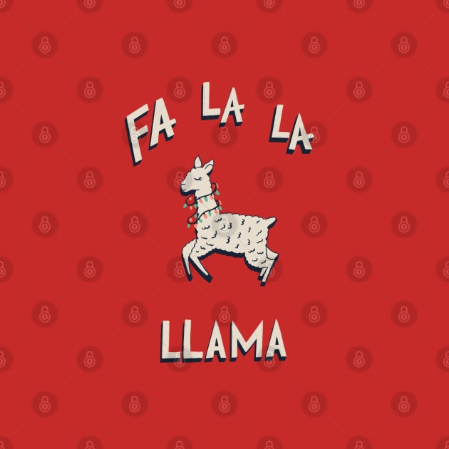 Fa La La Llama by latheandquill