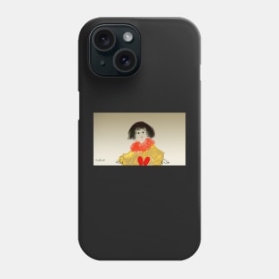 Girl in Red-Shoes Phone Case