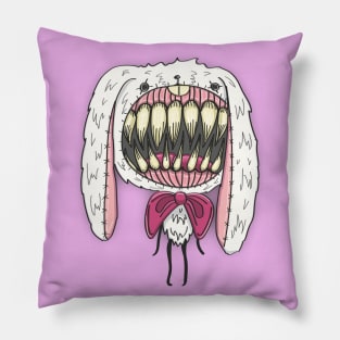 scary bunny Pillow