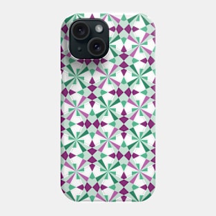 Vintage geometric pattern Phone Case