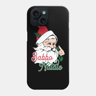 Babbo Natale: Italian Santa Claus graphic Phone Case