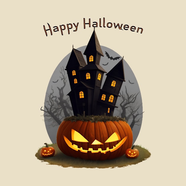 Halloween hunted mansion by Cybertrunk