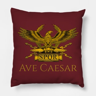 Ancient Roman Legionary Eagle SPQR Aquila History Of Rome Pillow