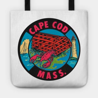 Cape Cod Massachusetts Lobster Lighthouse Sailing Tote