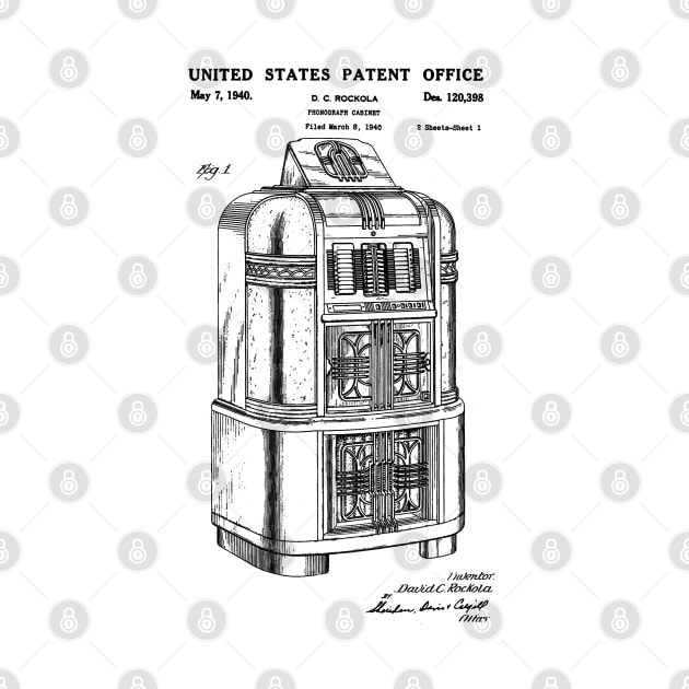 Jukebox Patent Black by Luve