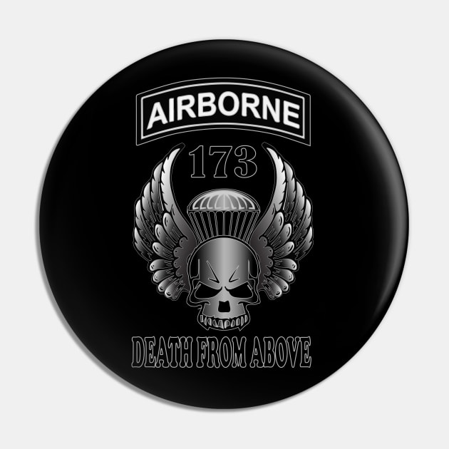 173rd Airborne Brigade- Death From Above Pin by Relaxed Lifestyle Products