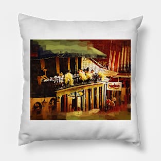 New Orleans Cafe Pillow