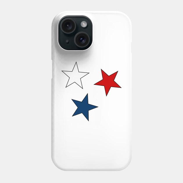 FAU Star (3-Pack) Sticker Phone Case by AashviPatel