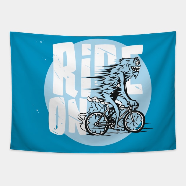 Ride On Tapestry by Whatastory