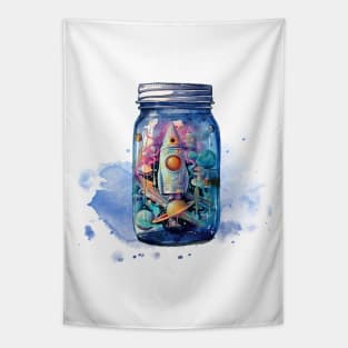 Space Jar Tapestry