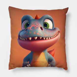 Baby Dinosaur Dino Bambino - Logan Pillow